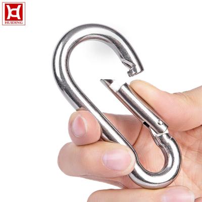 China M4 Carabiner 316 Stainless Steel Snap Hooks Electroplating Surface for sale