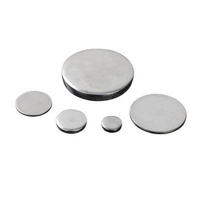 China ISO9001 Metal Stamping Parts Stainless Steel Round Plate Wearproof for sale