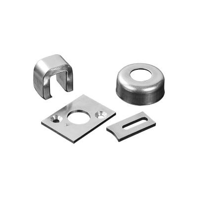 China SS304 OEM Sheet Metal Stamping Parts Anti Corrosion Small Bent Machine Hardware for sale