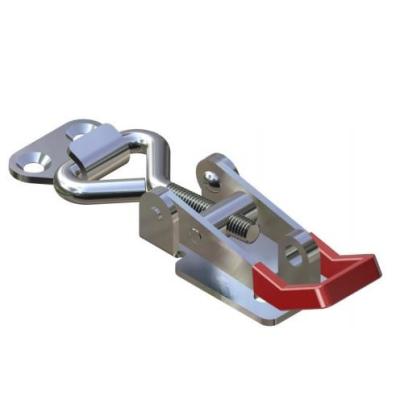 China Red Handle Adjustable heavy duty Toggle Latch With Keyhole ss201 ss316 for sale