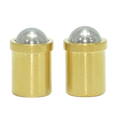 China Brass Push Fit Spring Ball Plunger With Locking Mechanism for sale