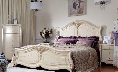 Chine Meubles de luxe de maison européenne de meubles des meubles classiques de chambre à coucher à vendre