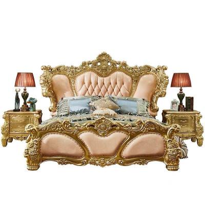 Китай Двуспальная кровать европейской гостиницы звезды мебели 5 спальни стиля ISO14001 твердая деревянная продается