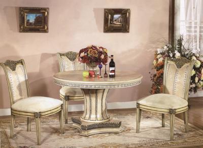 Китай Белая домашняя роскошная деревянная столовая устанавливает деревянные стулья набора 6 обеденного стола продается
