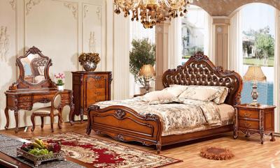 China Rei europeu Size Beds 6pcs de Newclassic à venda