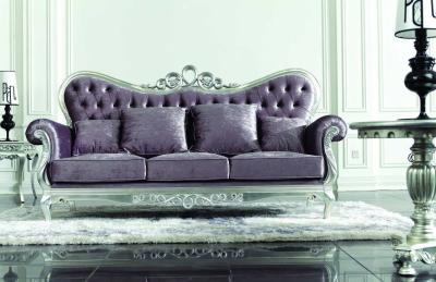 China Purple 3 Seater Sectional Sofa for sale