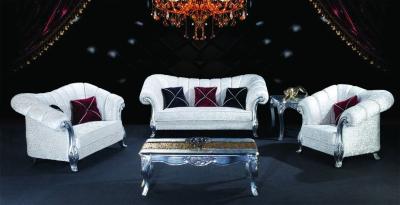 Китай Нордический голубой набор мебели бархата продается