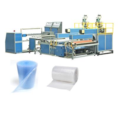 China Three Layers LDPE Air Bubble Making Machine on Sale Air Bubble Film Production Line Packaging FULLY Customised Double-screw for sale