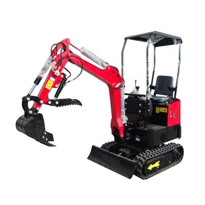 China HT10BZ 1000kg Mini Crawler Excavator Optional Boom Swing Small Digging Machine for sale