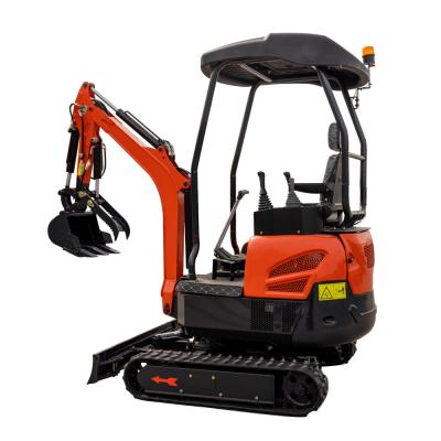 China Japanese import brand Engine 1.8 Tone Hightop Mini Excavator With Telescopic Track Chassis for sale