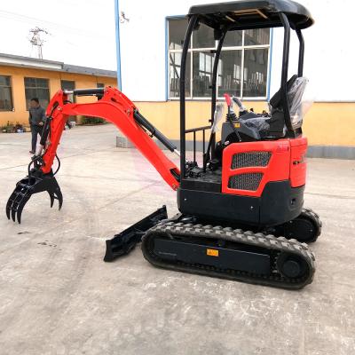 Chine Voie télescopique Mini Crawler Excavator 2000kg Mini Excavation Equipment à vendre