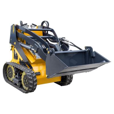 China Multifunctional Air Cooled Hydraulic Crawler Skid Steer Loader With Attachments for sale