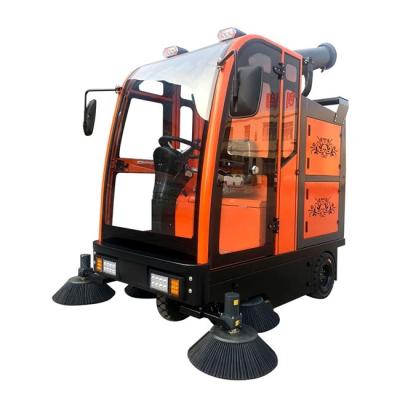 China 2200mm Road Brush Sweeper Cleaning Machine With High Pressure Water Gun for sale