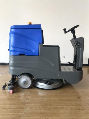 China 48Volt Automated Floor Scrubber Automatic Floor Cleaning Machine  HT750 for sale