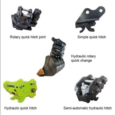 China Mini Excavator Construction Equipment Accessories Hydraulic Quick Hitch Multi Usage for sale