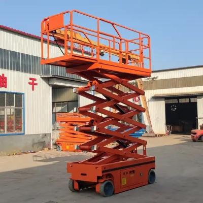China 6m-24m Lifting Work Platform Aerial Trailer Towable Manlift Scissor Lift for sale