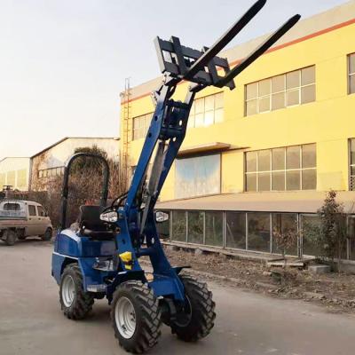 China Hydrostatic Small Wheel Loader With 40l Hydraulic And Transmission System for sale