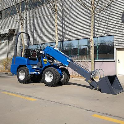 China 2000kg Small Wheel Loader With Max Dump Height 2167mm Steering Angle 49° for sale