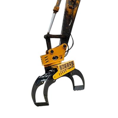 China Wood Cutter 6t Excavator Tree Shear Construction Equipment Accessories for sale