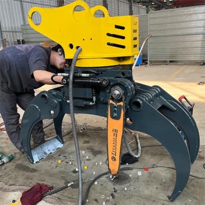 Chine 18 Excavator Accessories Sawing Plate Max 490mm Front Knife Opening Wood Cutter à vendre