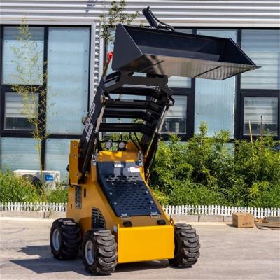 China 1200mm Width Mini Skid Steer Loader For Cleaning Livestock Pens for sale