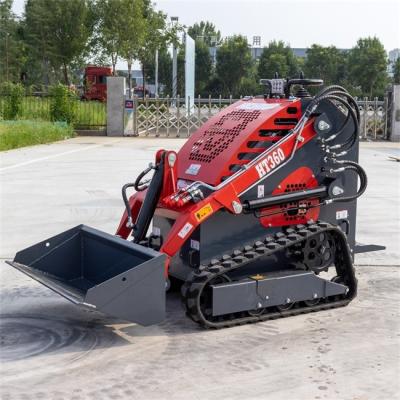 China Wheel Drive 13.5hp Mini Steer Loader For Farm Work for sale