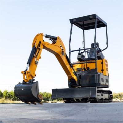 China Ht22 2200kg Compact Hydraulic Excavator Digger Landscaping With 1050mm Top Width for sale
