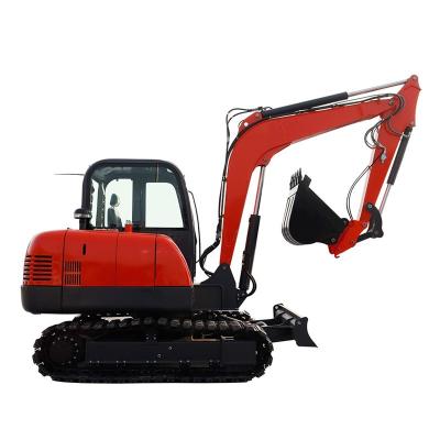China Hydraulic 6 Ton Small Crawler Excavator Efficient HT60 for sale