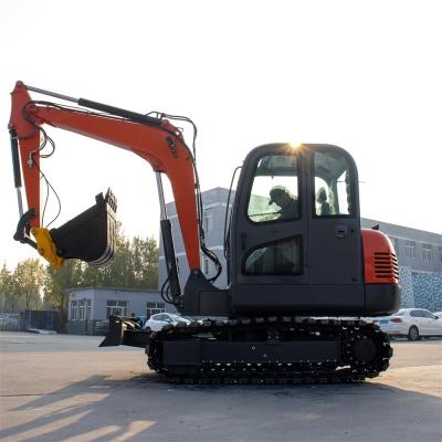 Chine 6Ton Hightop Mini Excavator Max Digging Radius 6010mm 4 Cylinders à vendre