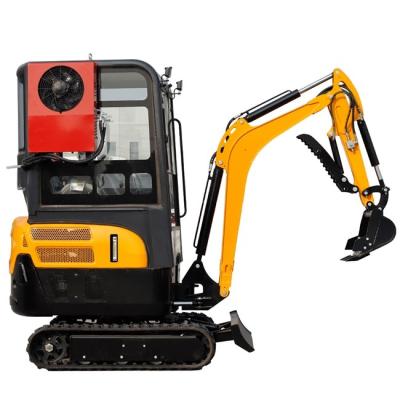China Gradeability 30° Small Hydraulic Excavator Bucket Capacity 0.04m3 Track Width 180mm for sale