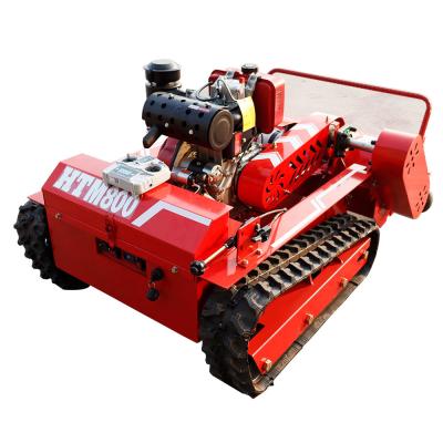 中国 Quieter HTM800 Electric Automatic Lawn Mower Oil Electric Hybrid Power System 販売のため