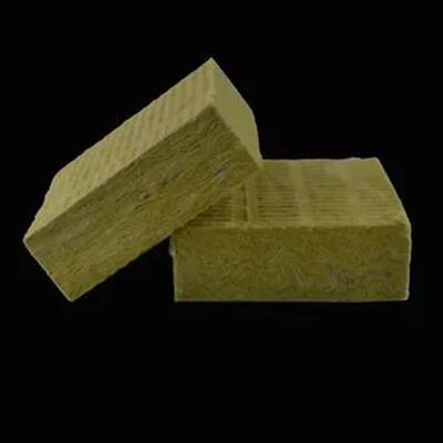 China 30mm-100mm Rockwool Insulation Material For Fireproof / Soundproof for sale
