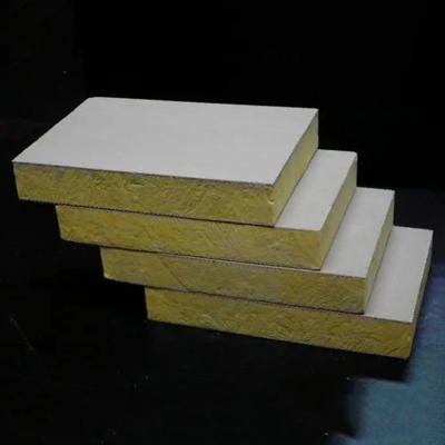 China Traditional Rockwool Board 24kg/m2 Custom Rockwool Insulation Sheets for sale