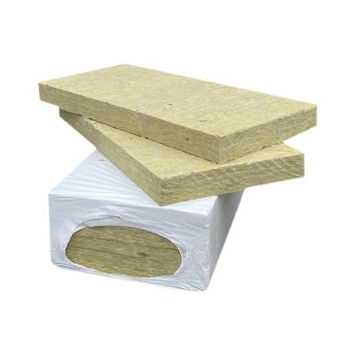China Square Edge Fireproof Rockwool Insulation Material Thermal Insulation Board for sale