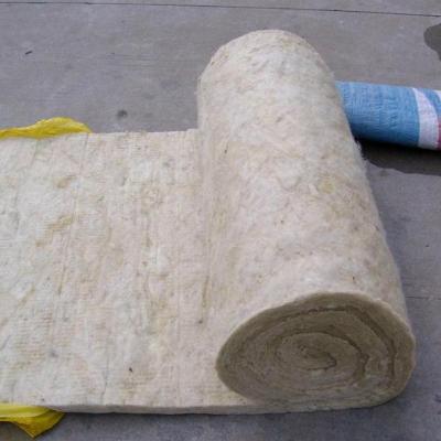 China 1.2m Rockwool Insulation Roll 50mm Rockwool Thermal Insulation for sale
