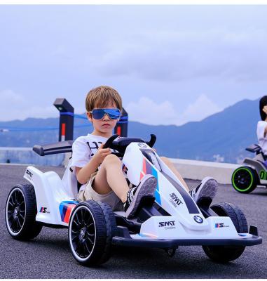 China O melhor passeio de controle remoto para crianças em carro de go-kart elétrico de 12 volts com bateria à venda