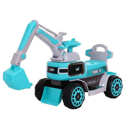 China Multifunctional Children's Car Excavator Four-wheeler with Digging Arm Net Weight 5.6kg for sale