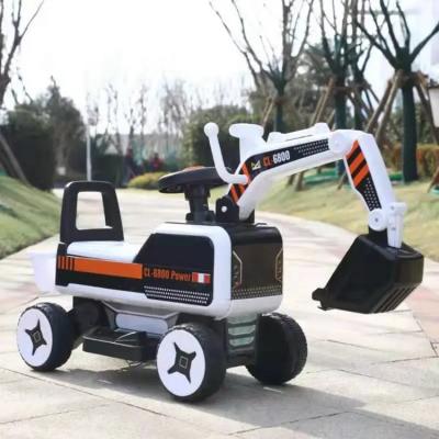China PP Plastic 6V Battery Electric Excavator for Children Aged 3-7 Years GW/NW 6.4KG/5.8KG for sale