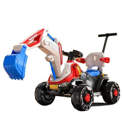 China 2.4G Bluetooth Remote Control 6v All-electric Ride on Construction Truck Car for Kids for sale