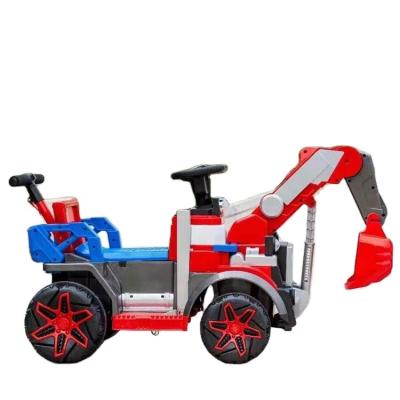 China Unisex 6v All-electric Ride On Construction Truck Car with Music 2023 PP Plastic for sale