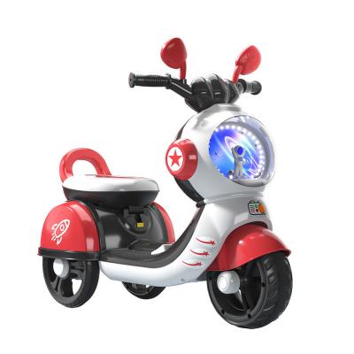 China Red Three Wheel Cute Baby Toy Ride On Car Motorcycle for Children Carton Size 79*36*40 for sale