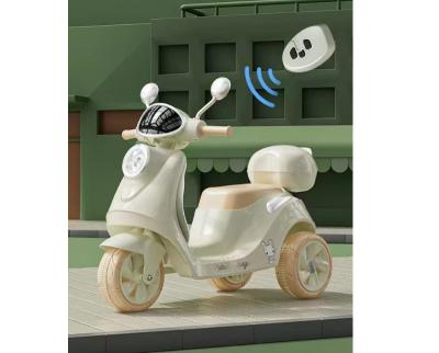 China Gender Unisex Music Early Education Toy Ride On Car 6V Electric Cute Motorcycle for Kids for sale