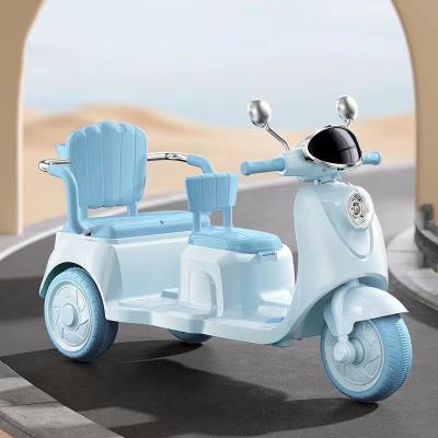 China Battery-Operated Multi-Function Player and Bluetooth Two-Seater Scooter for Kids Aged 2-6 for sale