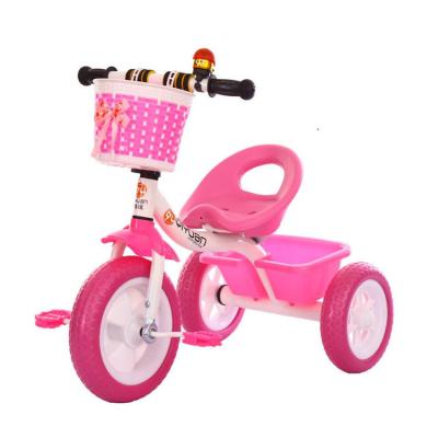 China Kids Tricycle Hotsale 3 Wheels Pedal Ride On Car for 2-6 Years Age Range 5-7 Years for sale
