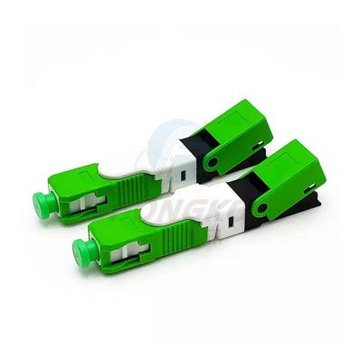 China FTTH / Area Network SC Fast Connector , SC APC Fiber Optic Connector for sale