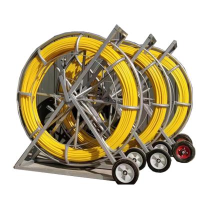 China Pultrusion Pultruded Duct Rodder Pusher for Underground / Fiberglass Cable for sale