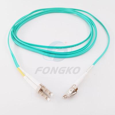China OM3 Optical Fiber Jumper , Optic Lc Network Patch Cord Ftth for sale