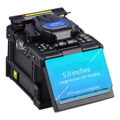 China FTTH G 657 Fusion Fiber Optic Splicer With Fiber Cutter Cleaver for sale