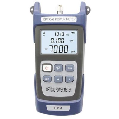 China Fiber Optic Power Meter FTTH Optical Cable Tester 1310/1550nm OPM for sale