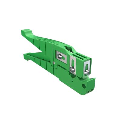 China 45-164 Green Loose Tube Cable Stripper Stripper Tool Coaxial Cable Stripper for sale